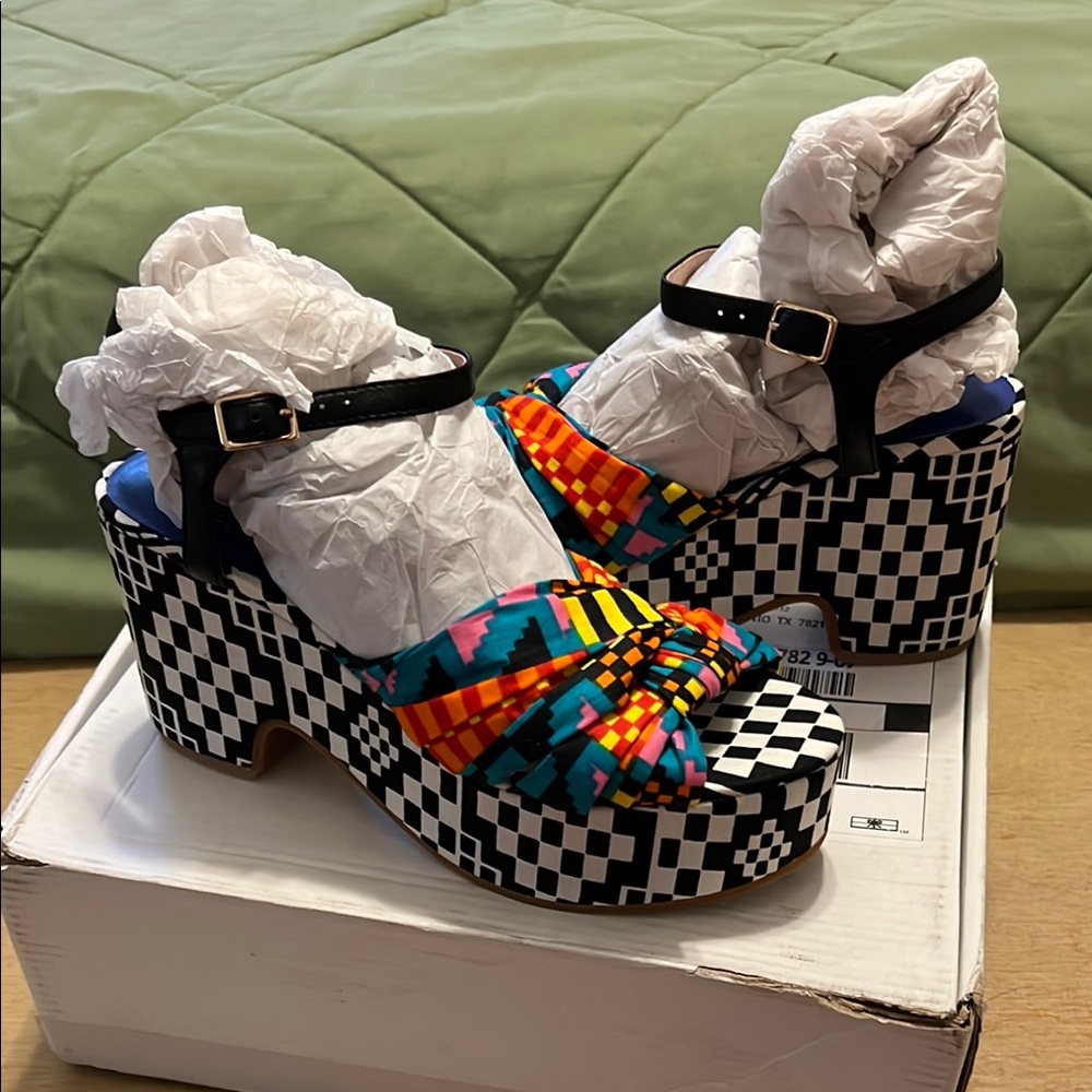 Colorful Women's Platform Sandals